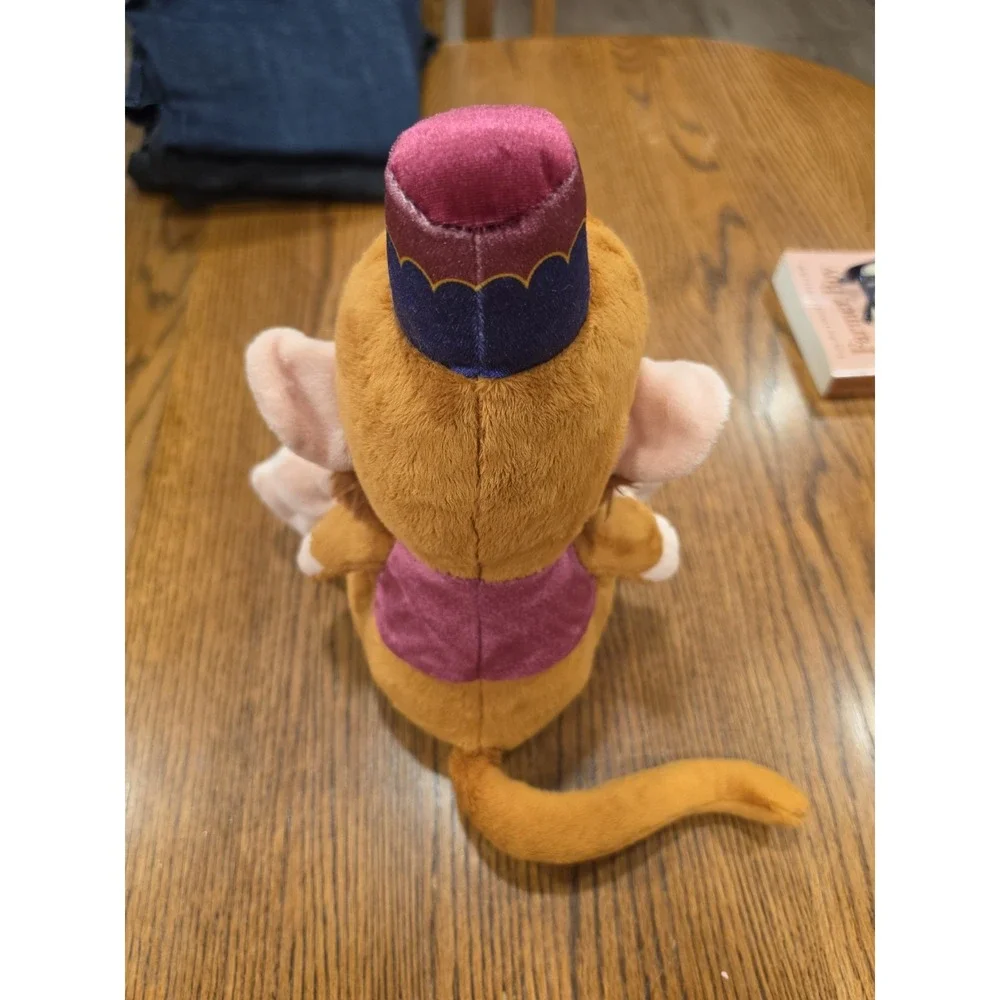 Disney Parks Exclusive Aladdin Monkey Abu Big Feet Plush Stuffed Animal